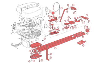 Nice Seksiyonel Kapı Motoru Rayı (3mt)