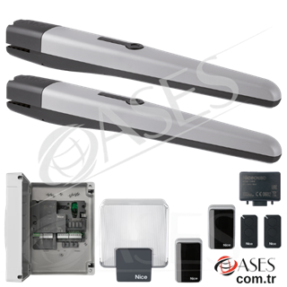 Nice Toona 4005 Dairesel Kapı Motoru (Çift Motorlu Kit Ürün)