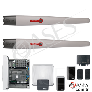 Nice Toona 6024 HS Hızlı Dairesel Kapı Motoru (Çift Motorlu Kit)