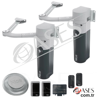 Nice Walky 2024 Dairesel Kapı Motoru (Çift Motorlu Kit Ürün)