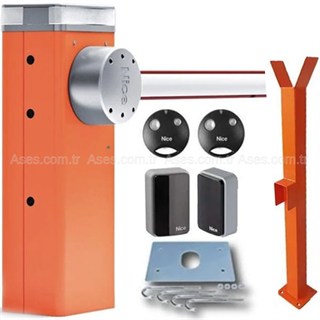 Nice M7BAR 6m Kollu Bariyer Seti – Endüstriyel Tip Güçlü Geçiş Sistemi