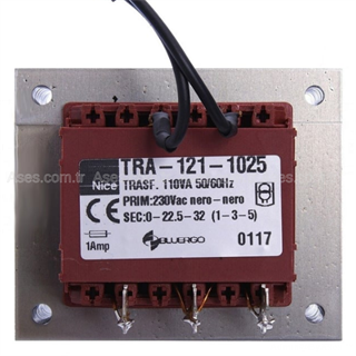 Nice TRA121.1025 Trafo (Spin 21- 22 Uyumlu)