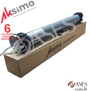 Aksimo 60 30S Panjur Motoru (30 Nm – 60lık Tüp Motor – Mekanik Limitli)