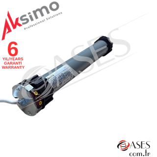 Aksimo ASM 60 10K Kısa Tüp Panjur Motoru (10 Nm – 60lık – Mekanik Limitli)