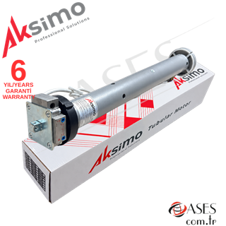 Aksimo 70-140MB Redüktörlü Kepenk Motoru – 140 Nm, 102lik Başlıklı Tüp Motor
