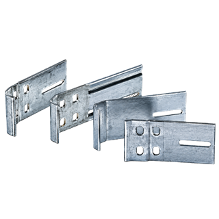 Seksiyonel Kapı Galvanizli Ray Bağlantı Plakası – 2 İnç Ray Uyumlu, 2 mm × 120 mm