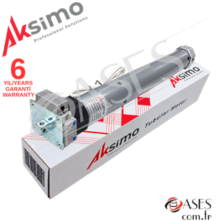 Aksimo 60-30M Redüktörlü Panjur Motoru – 30 Nm, 60lık Tüp Motor