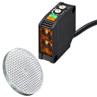 Omron E3JK-RR12 Fotosel Sensör Seti – E39-R7 Oval Reflektör Dahil