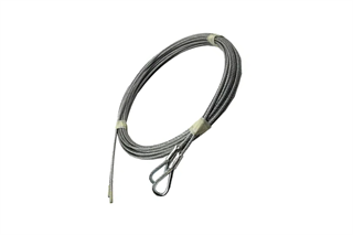 Seksiyonel Kapı Galvanizli Çelik Halat 6x19 4mm x 8000mm