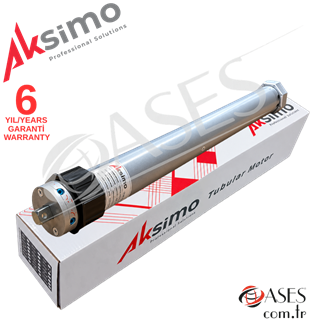Aksimo ASM 70 80S Standart Kepenk Tüp Motoru (80 Nm – 70lik – 230V AC)