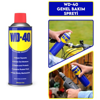 WD-40 400 ml Çok Amaçlı Yağlayıcı ve Pas Sökücü Sprey