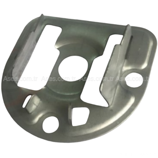 Rulmanlı Plaket Üçgen 70x42x2mm - 42x12mm Çelik Rulman