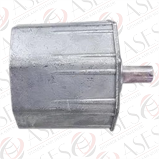 70 mm Alüminyum Sekizgen Boru Başı Pimli