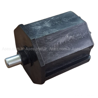 PVC Boru Başı 70 mm – L=70 mm, 12 mm Pimli