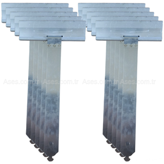 WHİTE FORMAKS.150.00.VDL10190 mm Kepenk Çelik Askı (10 adet)