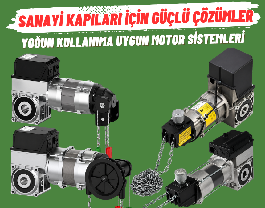 Endustriyel Kapi Motoru