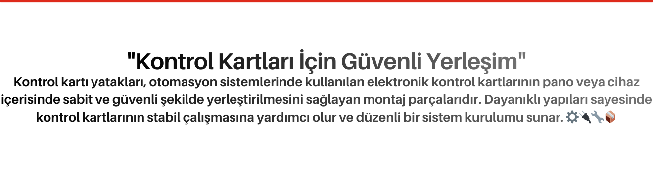 Kontrol Kartı Yatakları