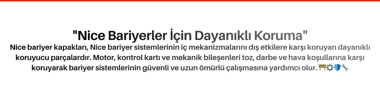 Nice Bariyer Kapakları