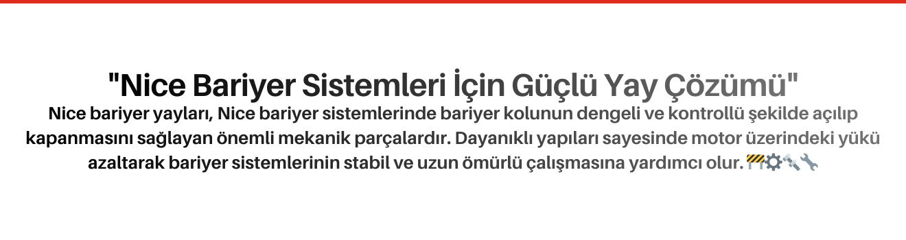 Nice Bariyer Yayları