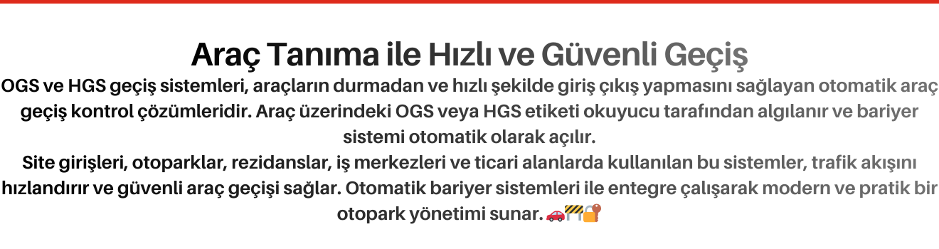 OGS Araç Etiketleri RFID Geçiş Etiketleri