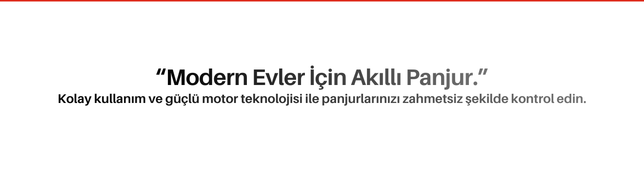 Panjur Motorları Otomatik Panjur Motoru Sistemleri