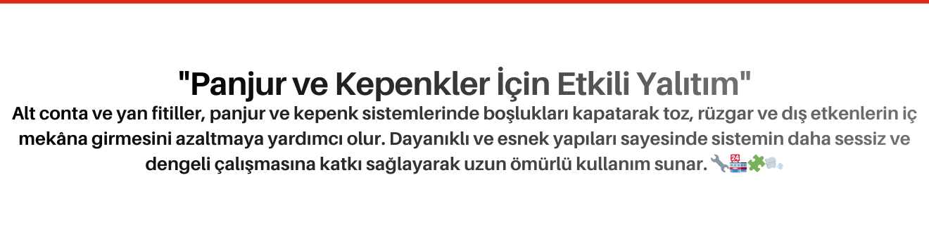 Alt Conta ve Yan Fitiller
