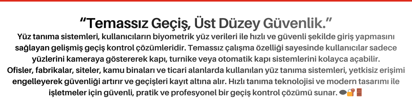 Yüz Tanıma Sistemleri