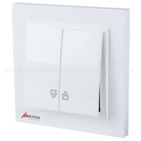 AksimoAKS.BUT.00.SAAksimo Dekoratif Sıva Altı 2 Tuşlu Basmalı Buton