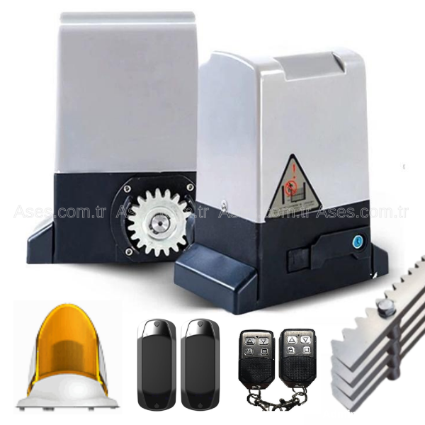 AsesASE.SL.550W.KITSL-550W Kana Kayar Kapı Motoru 1000 Kg (Set Ürün)