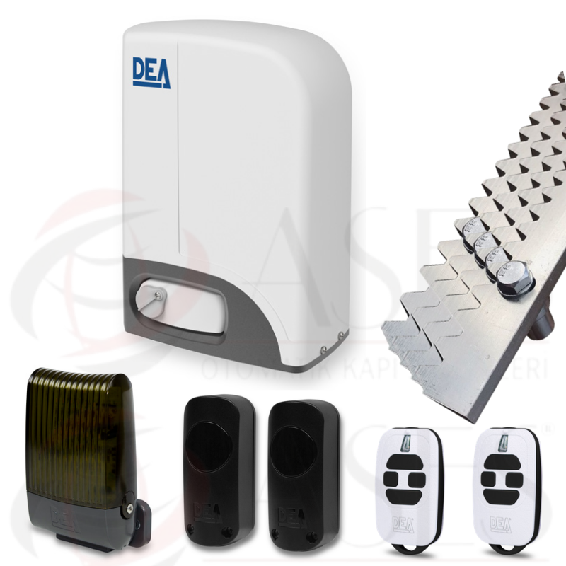 DEA LIVI 500 24V 500kg Kayar Kapı Motoru (Kit Paket)