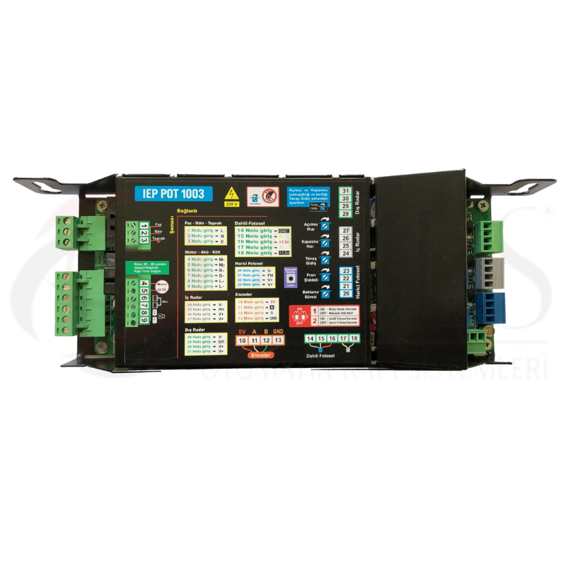 Fotoselli Kapı Kontrol Kartı IEP 1003© (İşlemci)