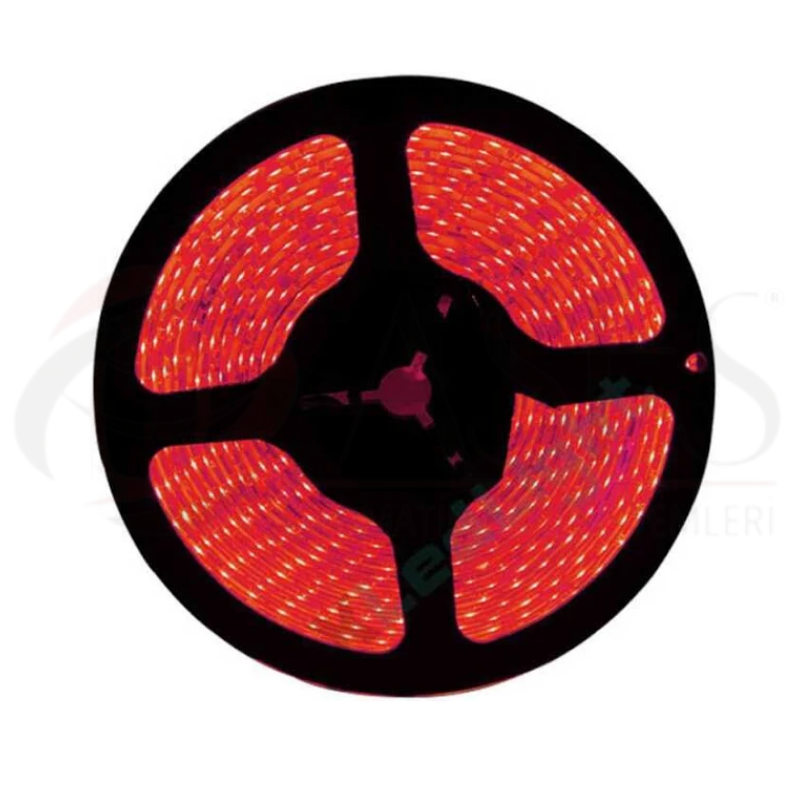 Kırmızı Şerit Led Dış Mekan 5 Metre