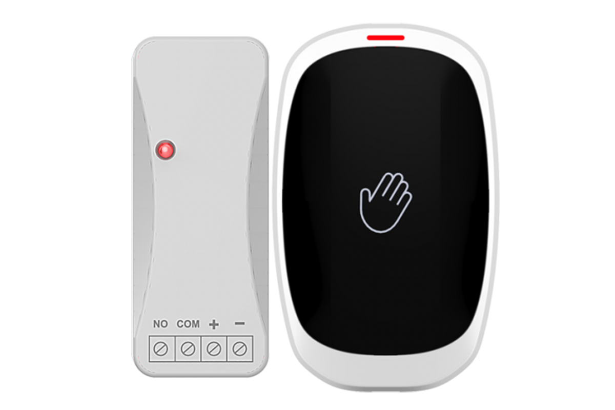 Kontal PES-Pilli Kablosuz Alıcılı El Sensörü Beyaz