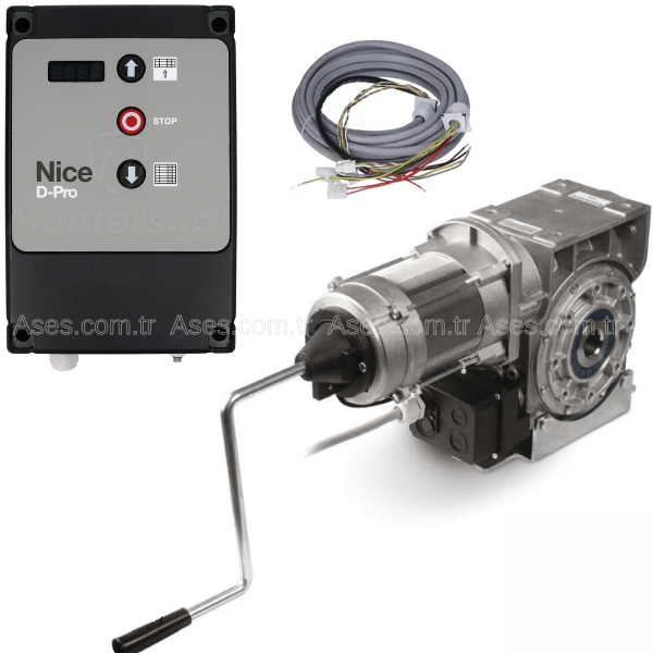 NiceRDF 550 12Nice RDF 550 NM Tork ve 12 RPM Hız Endüstriyel Kepenk Motoru 