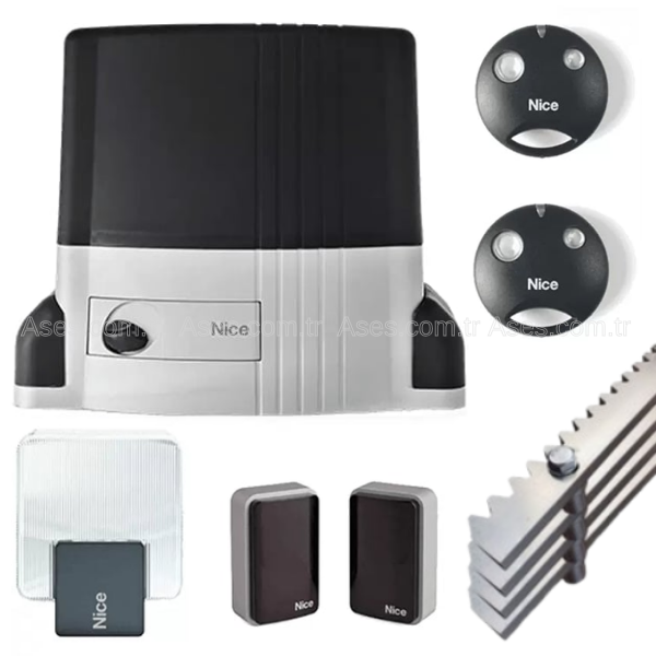NİCETHOR1500KIT/AKITNice THOR 1500 Yana Kayar Kapı Motoru (Kit Ürün)