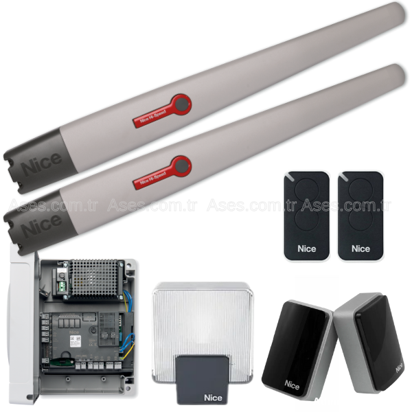 NiceTO6024HS KITNice Toona 6024HS Hızlı Dairesel Kapı Motoru (Çift Motorlu Kit)