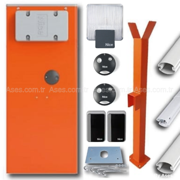 NİCEWIDEL5KIT2Nice WideL 5Mt Otomatik Kollu Bariyer (Kit2)