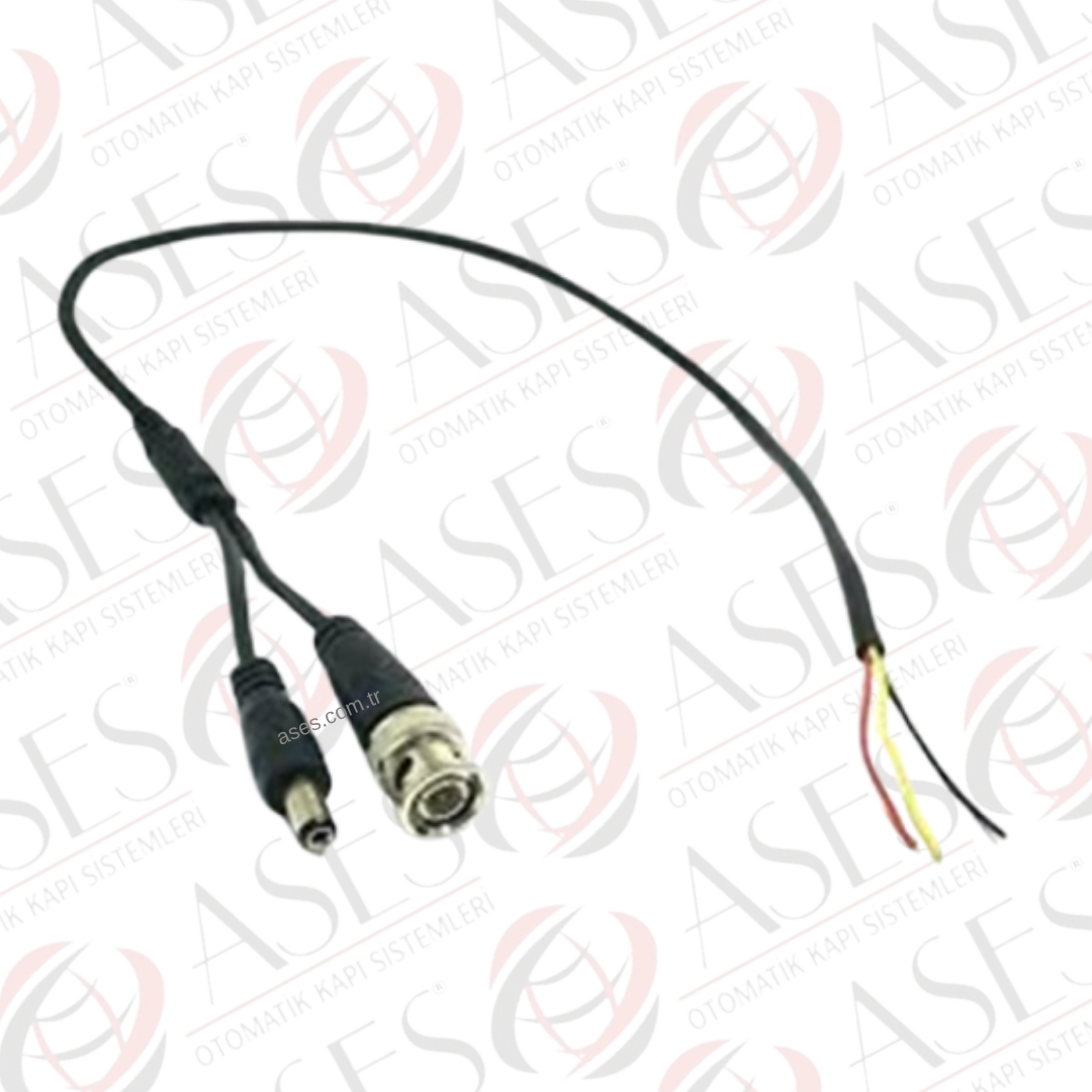 OEMASE.BNC.POWERBnc'li Power Jack Soket Kablo 20cm