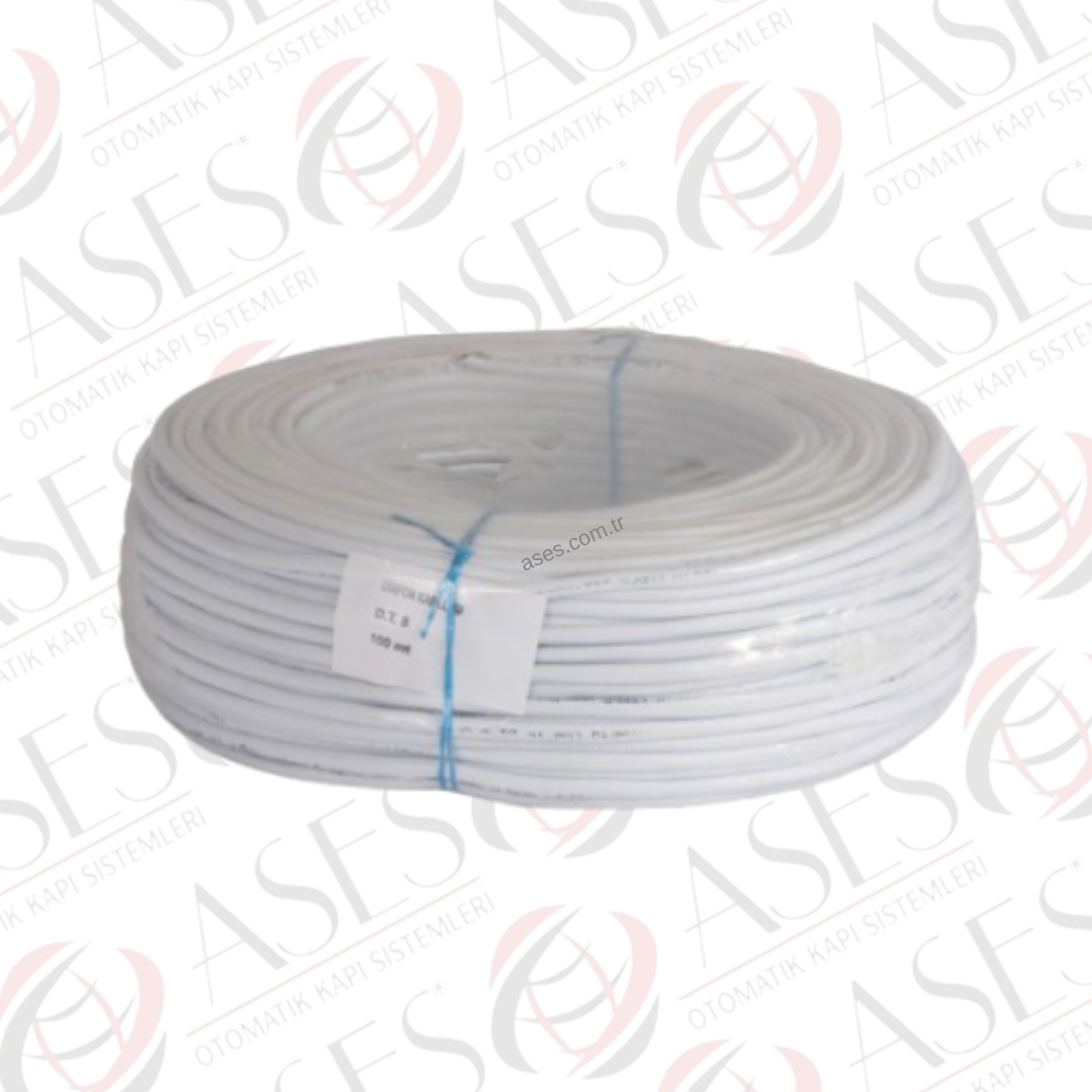 OEMASE.DT8.100MDT8 Alarm Kablosu 8X7x0,15mm 100 Metre
