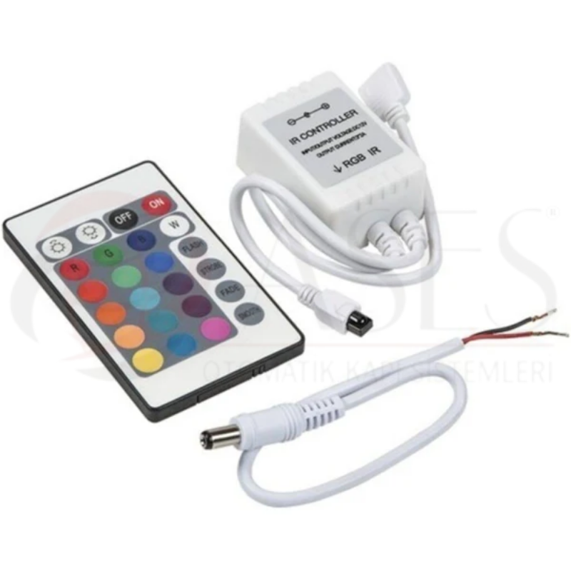 Rgb Kontrol Modül Kumanda (5mt) Led için Renk Ve Mod Kontrolcü