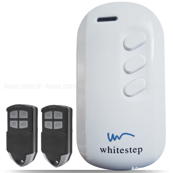 White StepWS.OTM.ALC.334White Step Kepenk Alıcısı +4 Kanallı 2 Kumanda