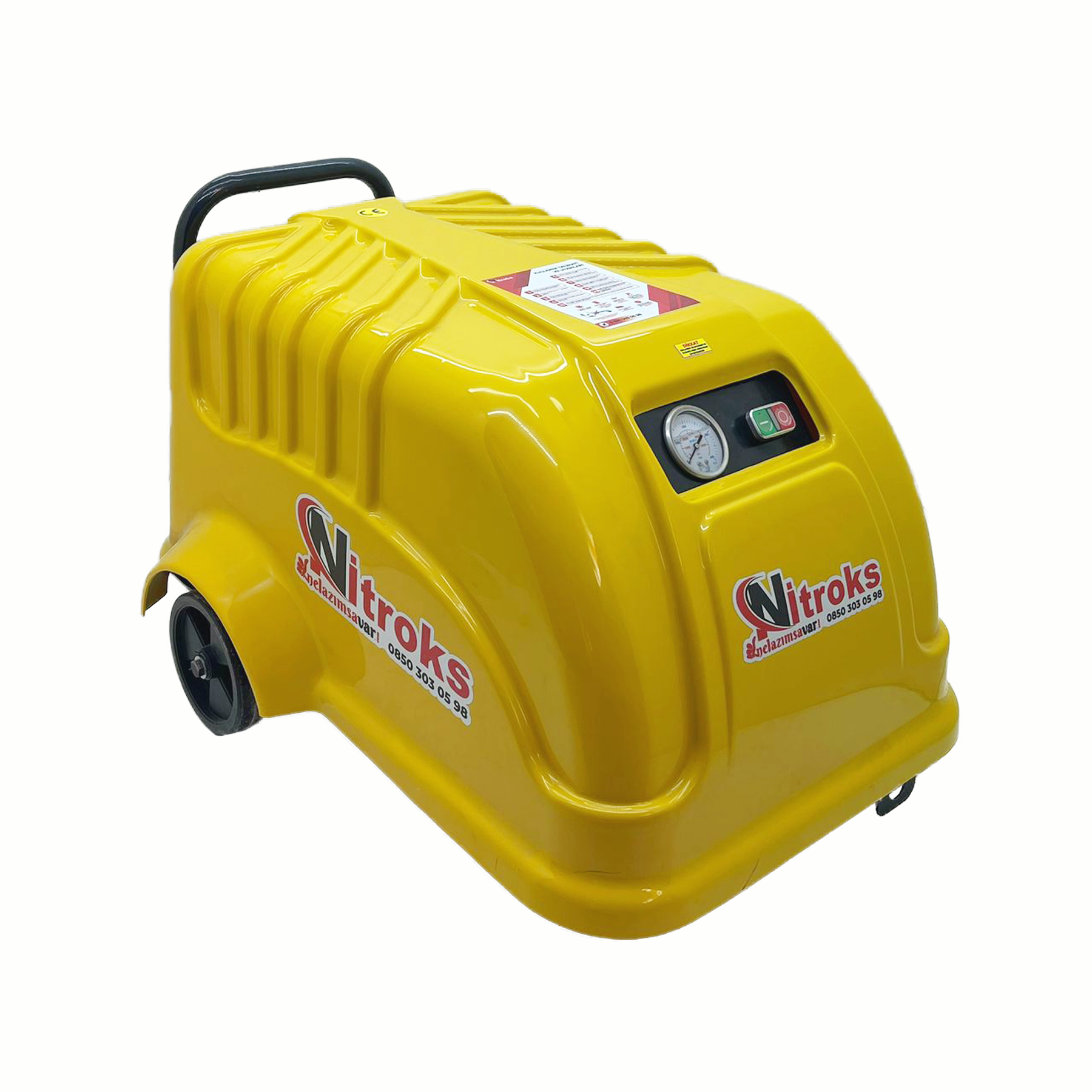 Nitroks 200 BAR EKO Soğuk Basınçlı Yıkama Makinesi – 5,5 kW / 7,5 HpNitroks