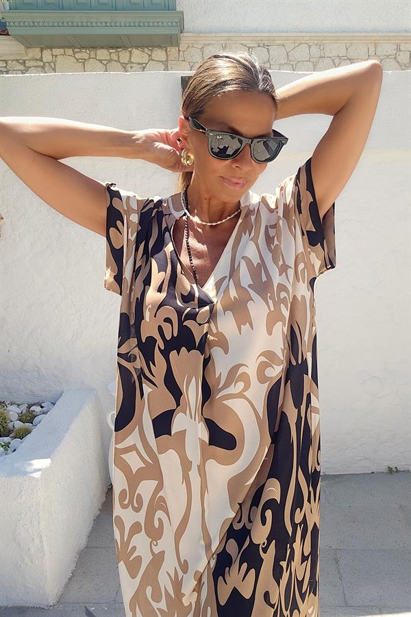 İtalyan Kaftan Elbise