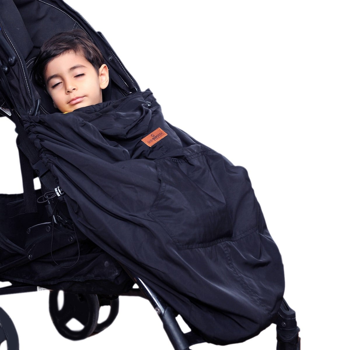 Siyah Bebek Kangurusu ve Puset Örtüsü