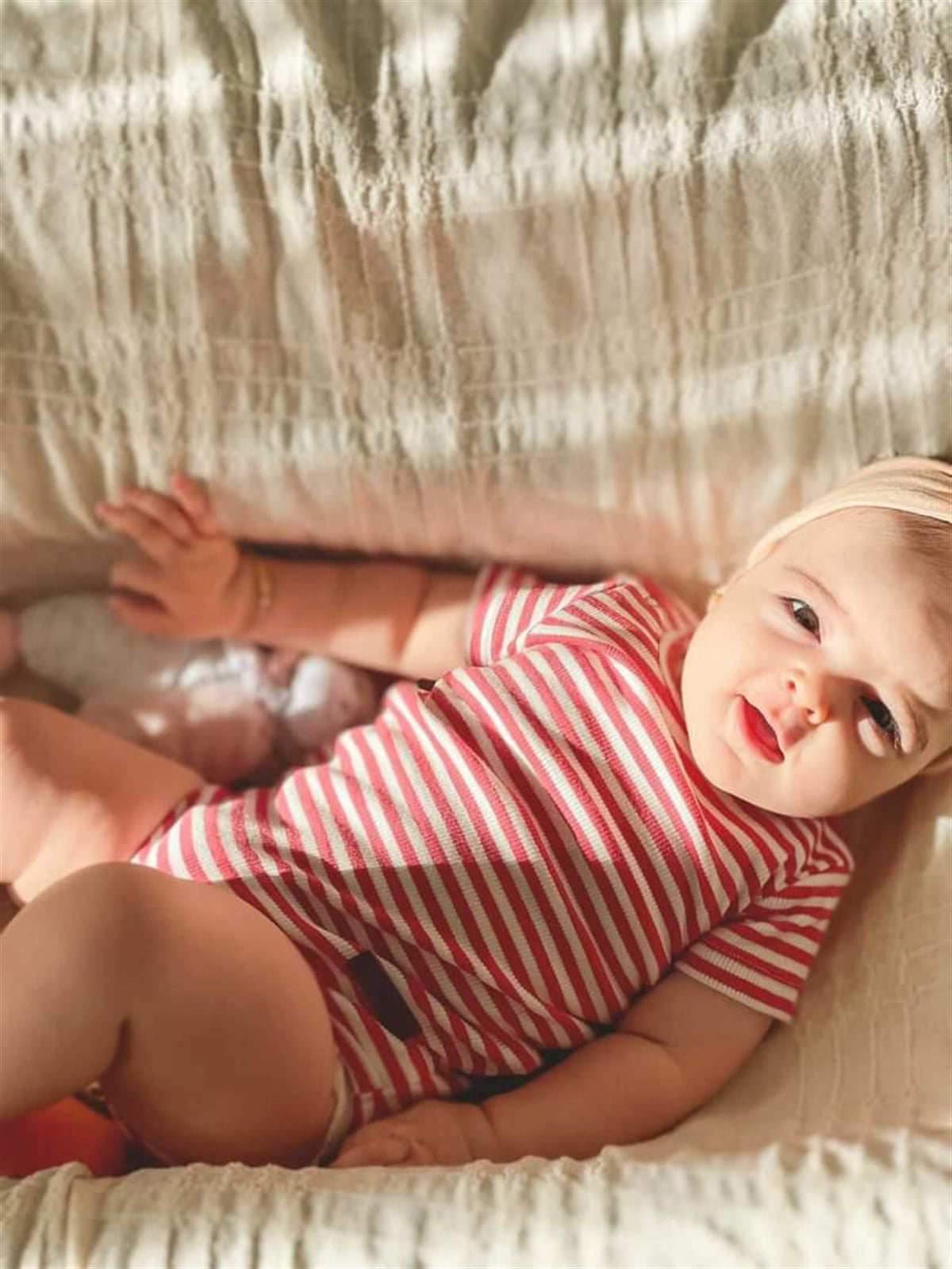Mercan Bebekle Büyüyen Esnek Bebek Zıbın - Çıtçıtlı Body