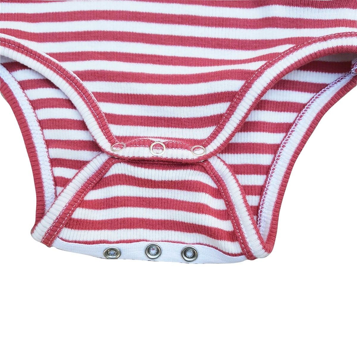 Mercan Bebekle Büyüyen Esnek Bebek Zıbın - Çıtçıtlı Body