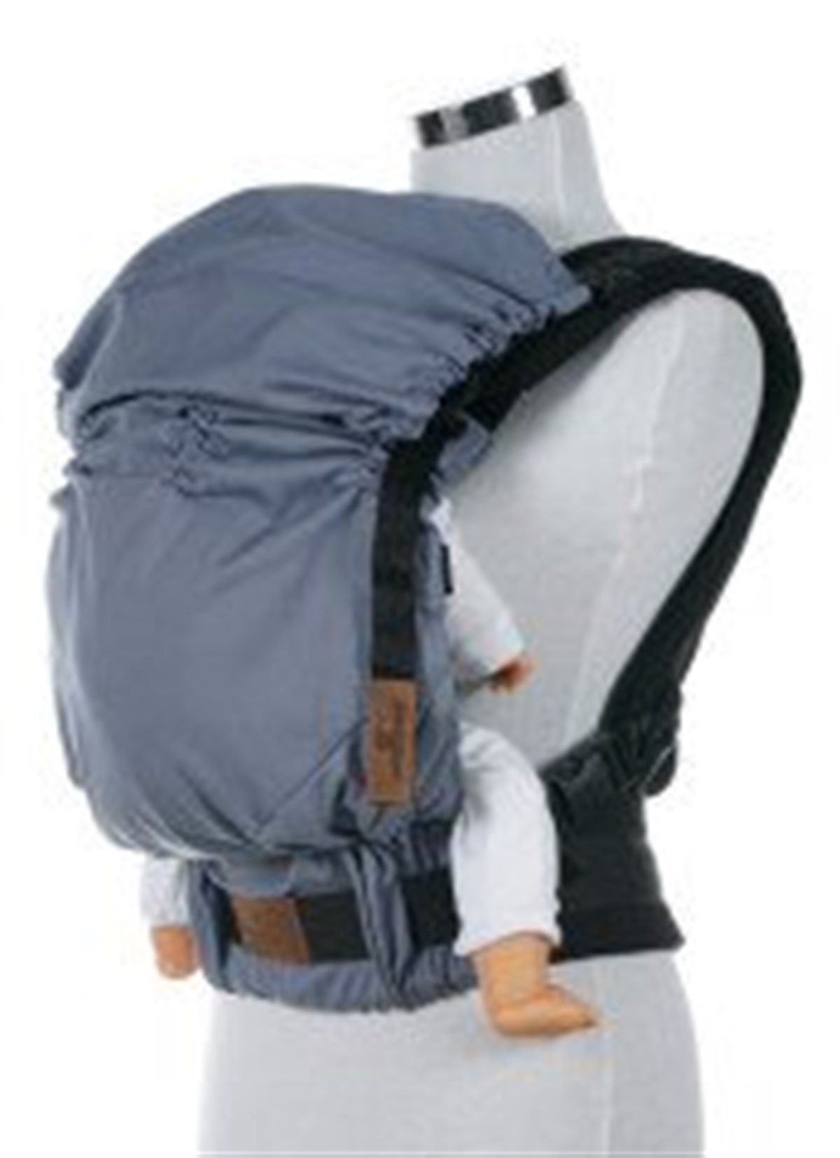 Ice Blue New Age Büyüyen Yenidoğan Ergonomik Bebek Kangurusu - Oeko Tex