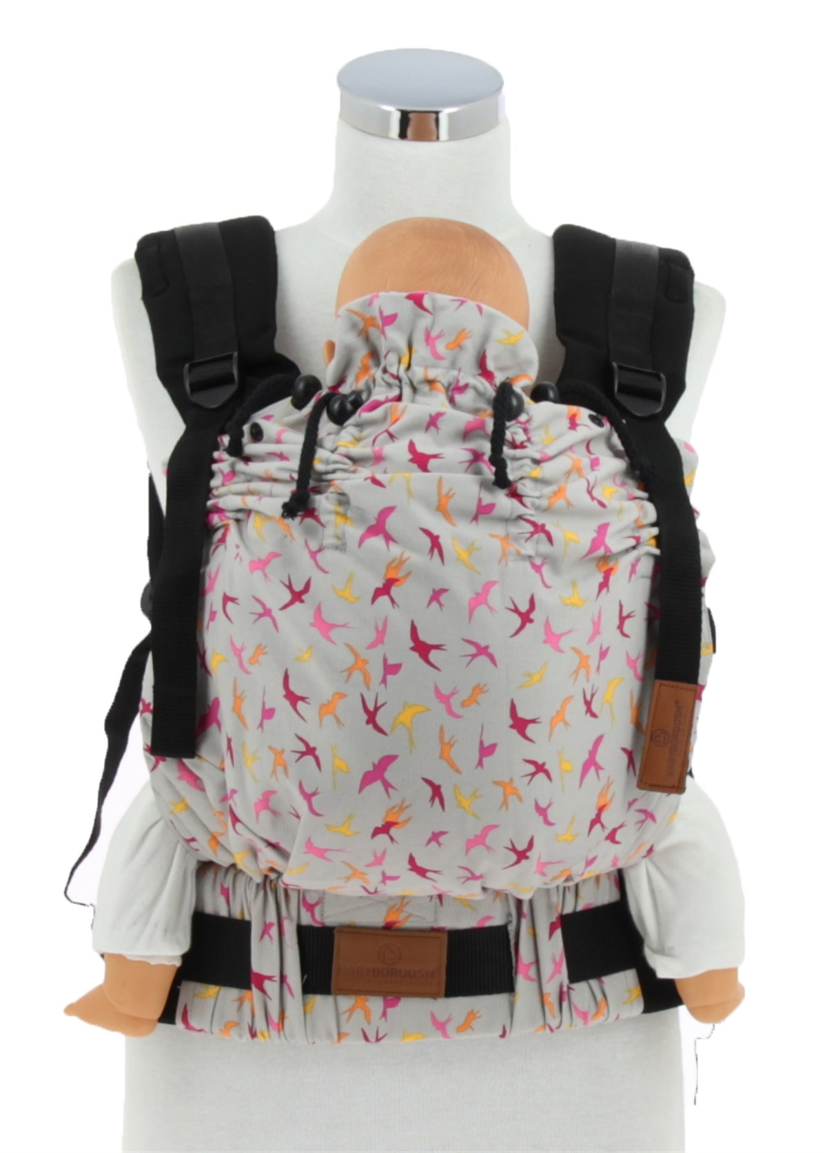 Pink Martins New Age Büyüyen Yenidoğan Ergonomik Bebek Kangurusu - Oeko Tex
