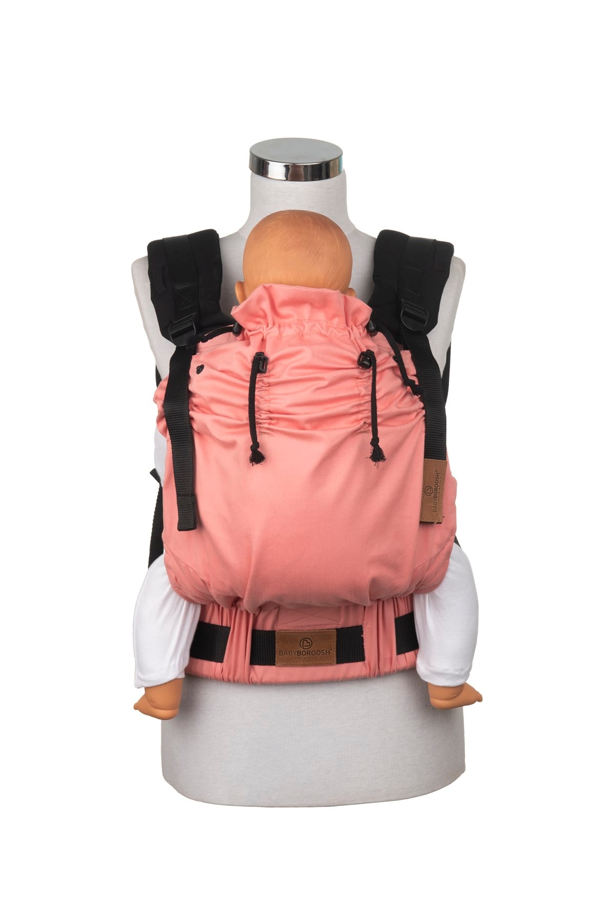 Coral New Age Büyüyen Yenidoğan Ergonomik Bebek Kangurusu - Oeko Tex