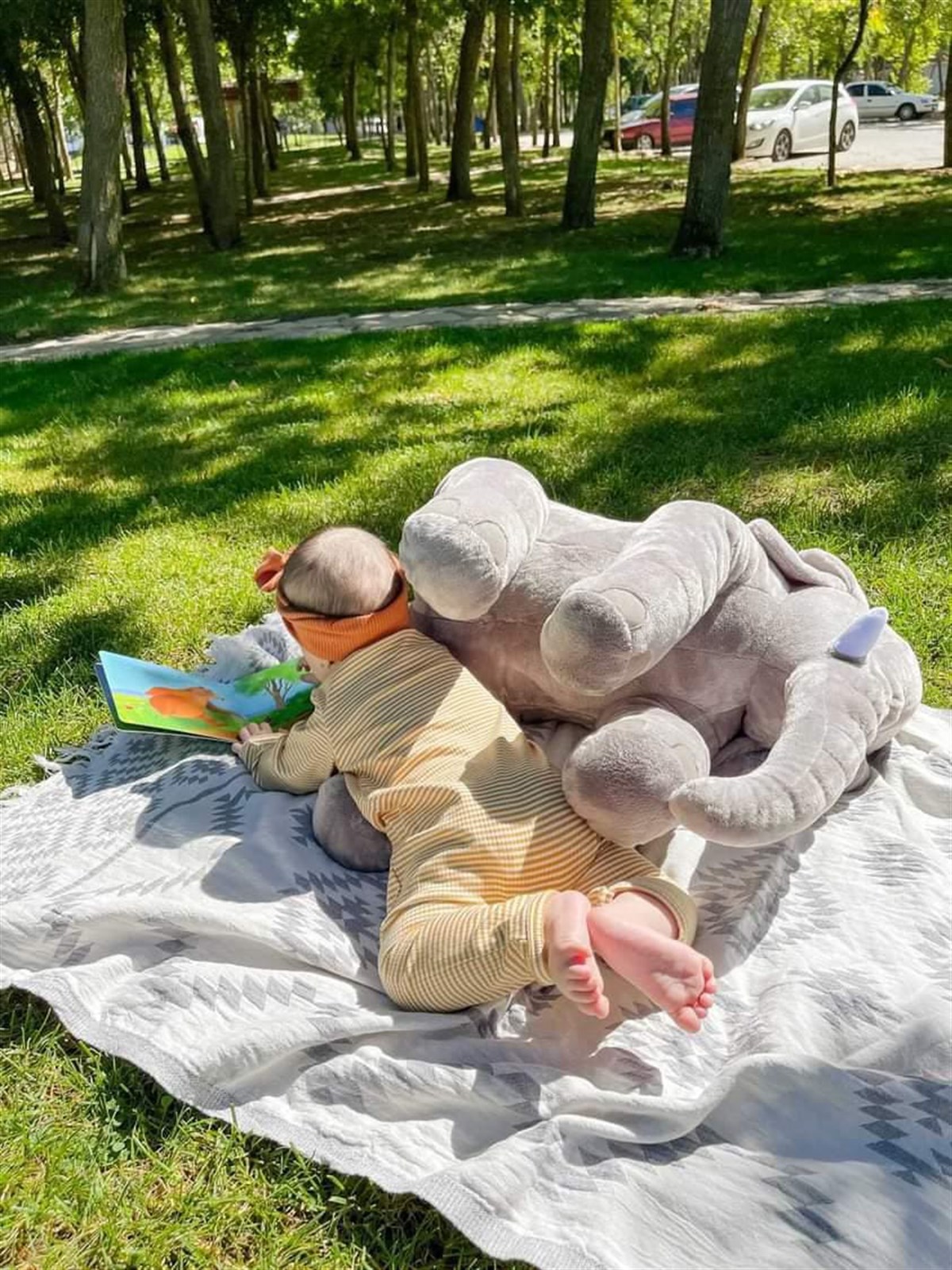 Sarı-Beyaz Patiksiz Esnek Bebek Tulumu
